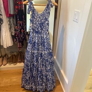 Free People Tie Strap Maxi Dress